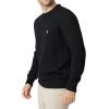 imageChaps Mens Big and Tall Sweater  Heavyweight Classic Fit Knitted Cotton Crewneck Pullover Sweater for Men Sizes L4XBlack