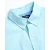 imageChaps Mens ButtonDown Shirt  Classic Woven Short Sleeve Formal Collared Shirt with Chest Pocket for Men Sizes SXXLBachelor Button