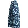 imageChaps Mens ButtonDown Shirt  Classic Woven Short Sleeve Formal Collared Shirt with Chest Pocket for Men Sizes SXXLNavy Peony