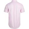 imageChaps Mens ButtonDown Shirt  Classic Woven Short Sleeve Formal Collared Shirt with Chest Pocket for Men Sizes SXXLSachet Pink