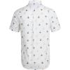 imageChaps Mens ButtonDown Shirt  Classic Woven Short Sleeve Formal Collared Shirt with Chest Pocket for Men Sizes SXXLWhite Sand