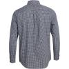imageChaps Mens Long Sleeve ButtonDown Shirt  Classic Woven WrinkleResistant Formal Collared Shirt for Men Sizes SXXLAmerican Black