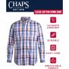 imageChaps Mens Long Sleeve ButtonDown Shirt  Classic Woven WrinkleResistant Formal Collared Shirt for Men Sizes SXXLOrchid Bloom