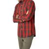 imageChaps Mens Long Sleeve ButtonDown Shirt  Classic Woven WrinkleResistant Formal Collared Shirt for Men Sizes SXXLRooibos Tea