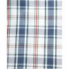 imageChaps Mens Long Sleeve ButtonDown Shirt  Classic Woven WrinkleResistant Formal Collared Shirt for Men Sizes SXXLWhiteBlue Plaid