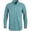 imageChaps Mens Long Sleeve ButtonDown Shirt  Classic Woven WrinkleResistant Formal Collared Shirt for Men Sizes SXXLLight Sage