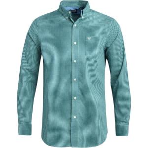 imageChaps Mens Long Sleeve ButtonDown Shirt  Classic Woven WrinkleResistant Formal Collared Shirt for Men Sizes SXXLLight Sage