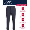 imageChaps Mens Chino Pants  Slim Fit Comfort Stretch Straight Leg Dress Pants for Men  Mens Flexible Performance Work PantsCharcoal