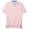 imageChaps Mens Big ampamp Tall Classic Fit Cotton Mesh Everyday Polo ShirtCarmel Pink