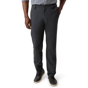 imageChaps Mens Chino Pants  Slim Fit Comfort Stretch Straight Leg Dress Pants for Men  Mens Flexible Performance Work PantsCharcoal