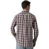 imageChaps Mens Button Down Shirt  Stretch Long Sleeve Collared Shirt for Men WrinkleResistant Sustainable XSXL Medium Red Clay