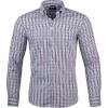 imageChaps Regular Fit Long Sleeve Button Down Dress Shirts for Men  Wrinkle Free Long Sleeve Shirt Mens FormalMaroon and Lt Blue Plaid