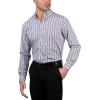 imageChaps Regular Fit Long Sleeve Button Down Dress Shirts for Men  Wrinkle Free Long Sleeve Shirt Mens FormalMaroon and Lt Blue Plaid