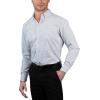 imageChaps Regular Fit Long Sleeve Button Down Dress Shirts for Men  Wrinkle Free Long Sleeve Shirt Mens FormalMulti Blue Check