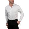 imageChaps Regular Fit Long Sleeve Button Down Dress Shirts for Men  Wrinkle Free Long Sleeve Shirt Mens FormalWhite