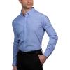imageChaps Slim Fit Long Sleeve Button Down Dress Shirts for Men  Wrinkle Free Long Sleeve Shirt Mens FormalBlue  Check