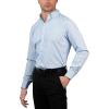 imageChaps Slim Fit Long Sleeve Button Down Dress Shirts for Men  Wrinkle Free Long Sleeve Shirt Mens FormalLight Blue  Check