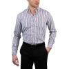 imageChaps Slim Fit Long Sleeve Button Down Dress Shirts for Men  Wrinkle Free Long Sleeve Shirt Mens FormalMaroon and Lt Blue  Plaid