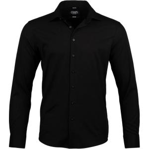 imageChaps Slim Fit Long Sleeve Button Down Dress Shirts for Men  Wrinkle Free Long Sleeve Shirt Mens FormalBlack