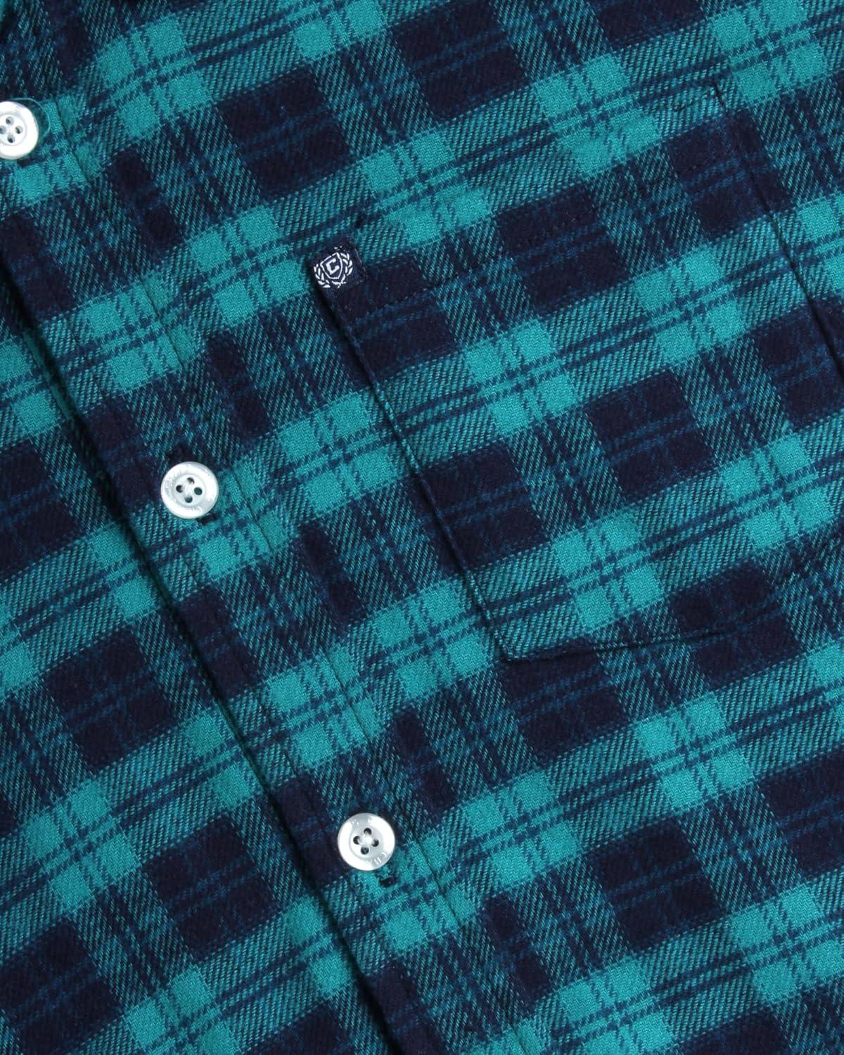imageChaps Boys Shirt  Casual Long Sleeve Button Down Flannel Collared Shirt  Plaid Flannel Shirt for Boys SXLWaterdrop