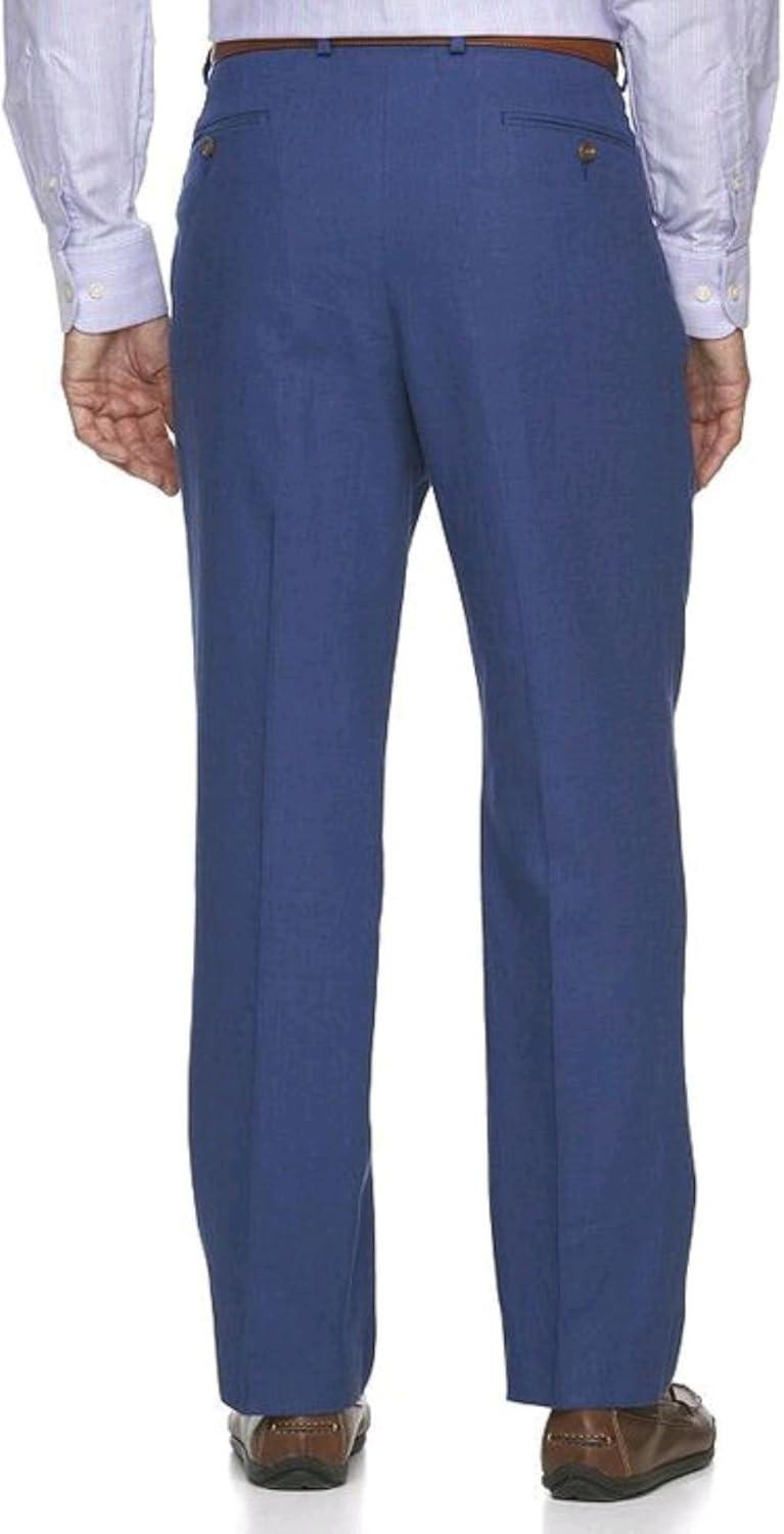 imageChaps Mens Linen ClassicFit Pants 36W30L Blue