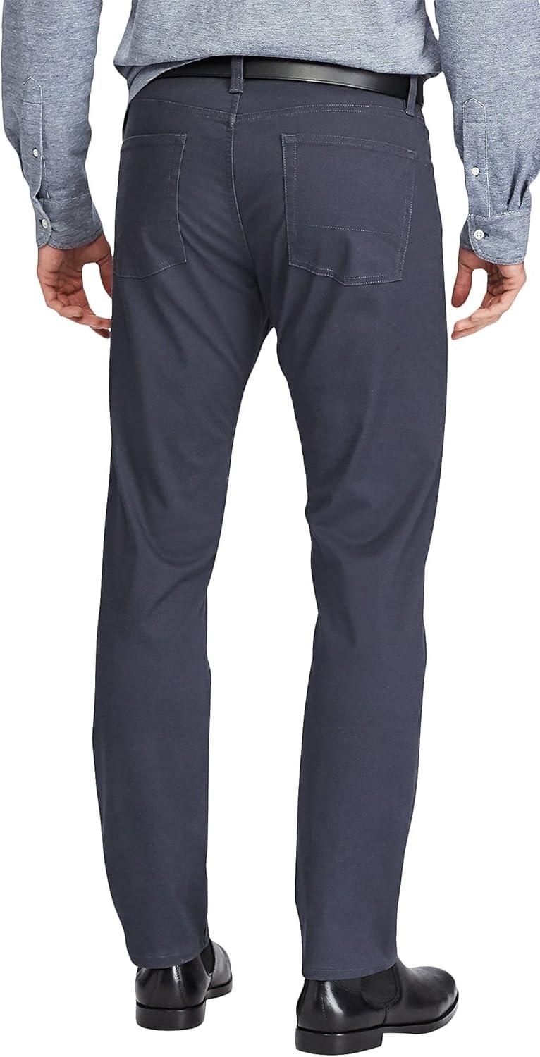 imageChaps Mens Solid Stretch Twill Pants 38W x 30L Camp Grey