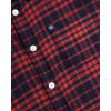 imageChaps Boys Shirt  Casual Long Sleeve Button Down Flannel Collared Shirt  Plaid Flannel Shirt for Boys SXLHot Sauce