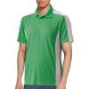 imageChaps Mens Colorblock Golf Performance Polo XL 4648 Tee Green
