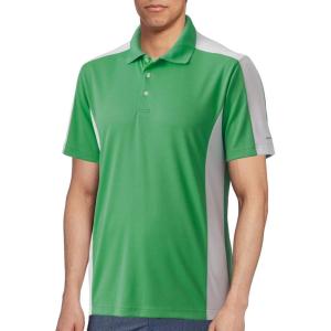 imageChaps Mens Colorblock Golf Performance Polo XL 4648 Tee Green