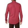 imageChaps Mens Button Down Shirt  Long Sleeve Collared Shirt for Men WrinkleResistant Sustainable XSXL Small Rio Red