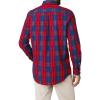 imageChaps Mens Button Down Shirt  Long Sleeve Collared Shirt for Men WrinkleResistant Sustainable XSXL XSmall Chaps Red