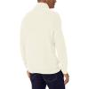 imageChaps Mens Chest Texture Mock Neck Long Sleeve Sweater Cream 2XLarge Big