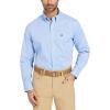 imageChaps Mens Easy Care ButtonDown Shirt US Alpha Large Regular Regular Blue