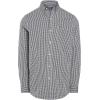 imageChaps Mens Plaid Ec StretchLong SleeveSport ShirtAmerican Black