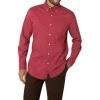 imageChaps Mens Button Down Shirt  Long Sleeve Collared Shirt for Men WrinkleResistant Sustainable XSXL Small Rio Red