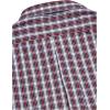 imageChaps Mens Dress Shirt Regular Fit Stretch CheckFlame Red