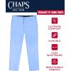 imageChaps Mens Pants  5 Pocket Flex Waistband Straight Fit Pants  Casual Stretch Chino Pants for MenCornflower