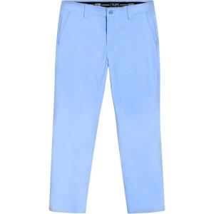 imageChaps Mens Pants  5 Pocket Flex Waistband Straight Fit Pants  Casual Stretch Chino Pants for MenCornflower