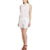imageChaps Womens Linen Blend Shorts 2 White