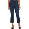 imageChaps Ladies Mid Rise Crop Kick Jeans US Numeric 6 Regular Regular Verona