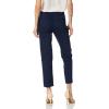 imageChaps Womens Skinny Double Cloth CroppedPantCapri Navy