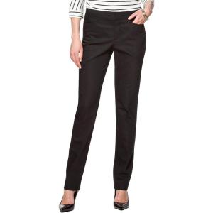 imageChaps Womens Skinny Double Cloth CroppedPantBlack