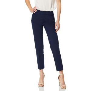 imageChaps Womens Skinny Double Cloth CroppedPantCapri Navy