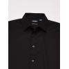 imageChaps Boys Long Sleeve Dress ShirtHerringbone Black