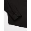 imageChaps Boys Long Sleeve Dress ShirtHerringbone Black