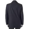 imageChaps Mens Classic Fit DoubleBreasted WoolBlend PeaCoat Charcoal 44 Long