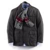 imageChaps Mens Classic Fit Puffer Blazer JacketsBlack