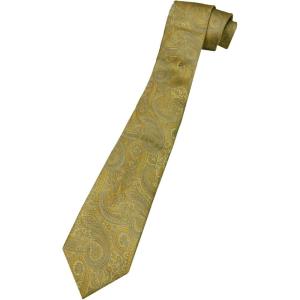 imageChaps Mens Boswell Paisley Stretch Necktie Tie Yellow