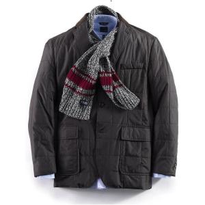 imageChaps Mens Classic Fit Puffer Blazer JacketsBlack