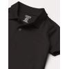 imageChaps Boys School Performance Short Sleeve PoloBlack